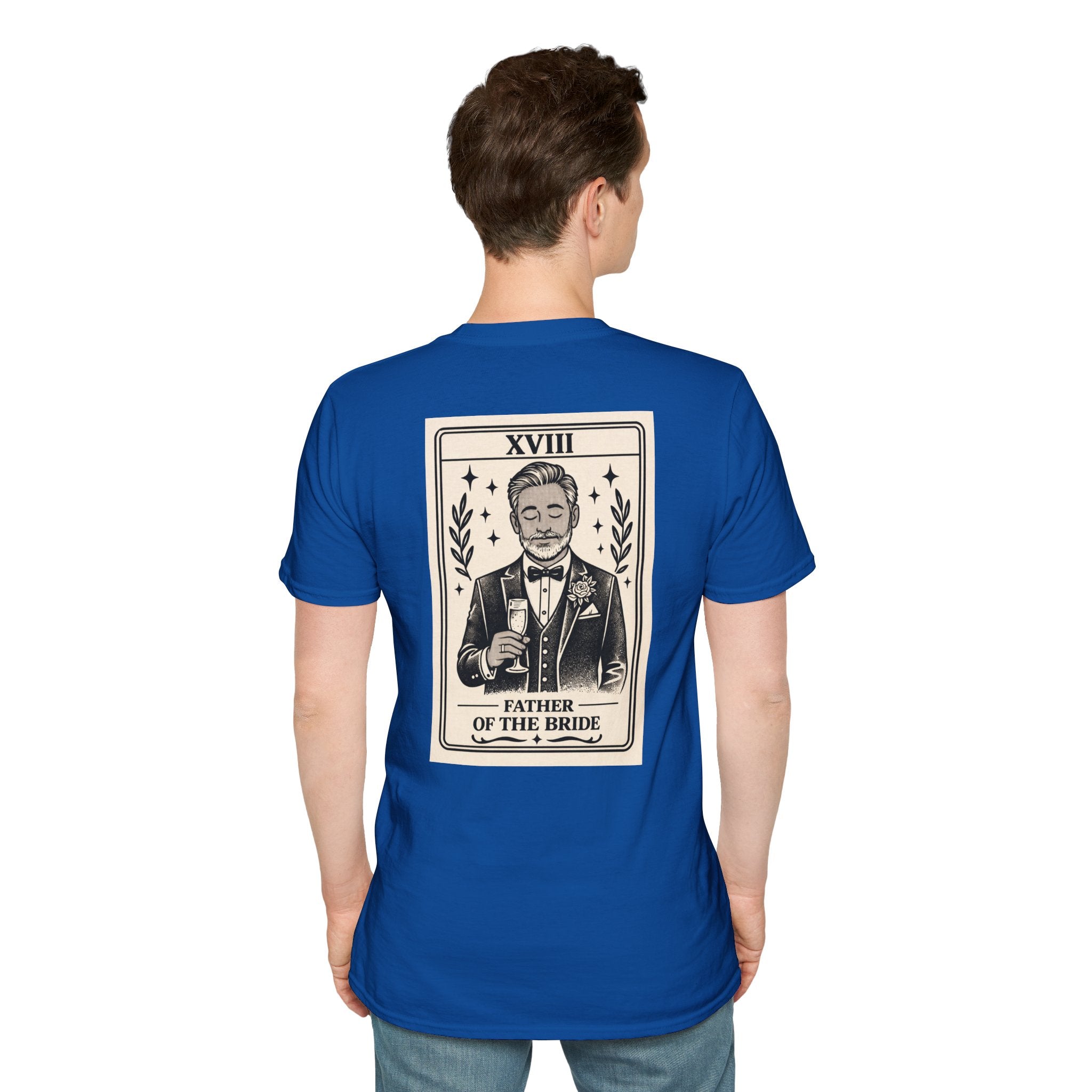 Father of the Bride Tarot Card T-Shirt | Wedding Party Tee