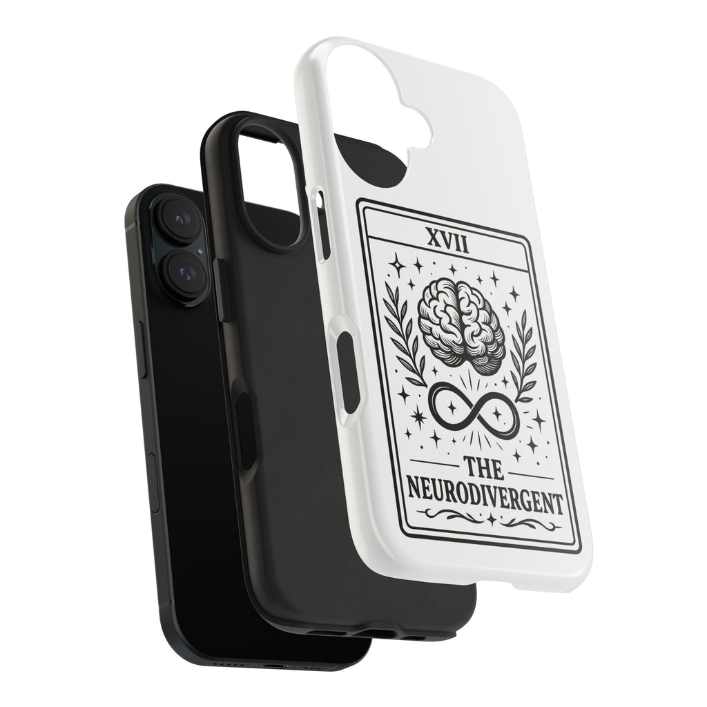 The Neurodivergent Tarot Brain phone case | iPhone Samsung tough case
