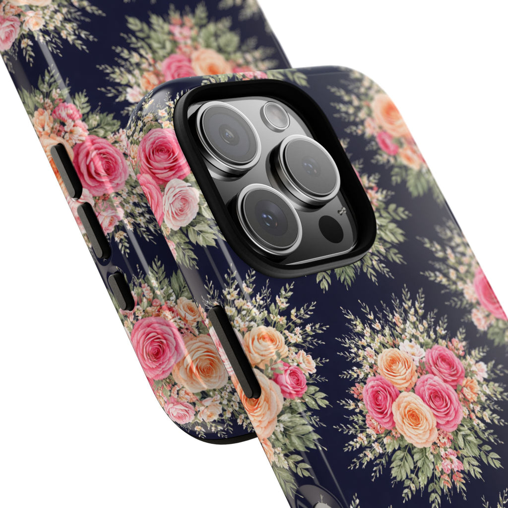 Vintage Rose Bouquet Phone Case | Floral iPhone Cover