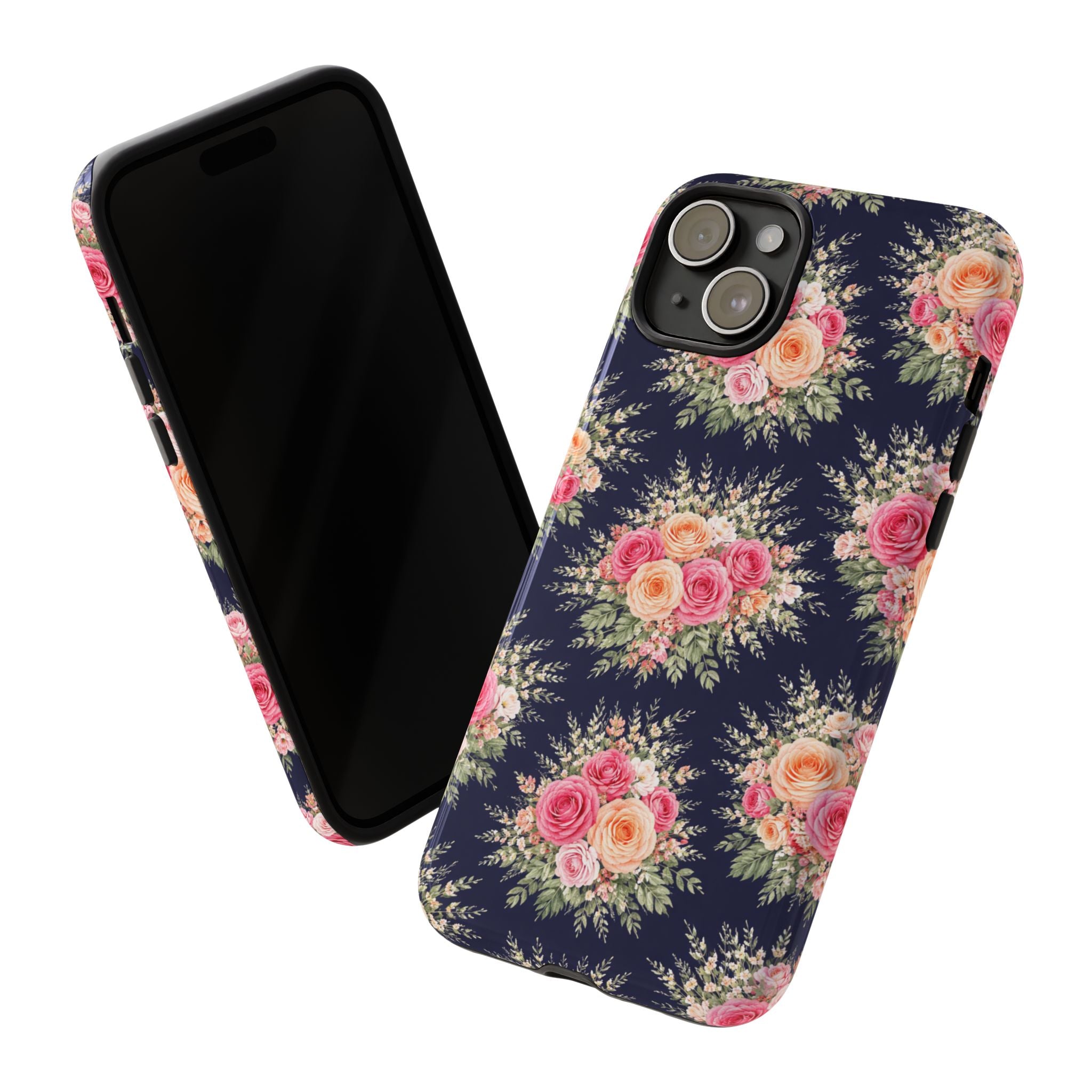 Vintage Rose Bouquet Phone Case | Floral iPhone Cover