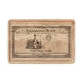 Sauvignon Blanc Engraved Cutting Board | Wine Tarot Design