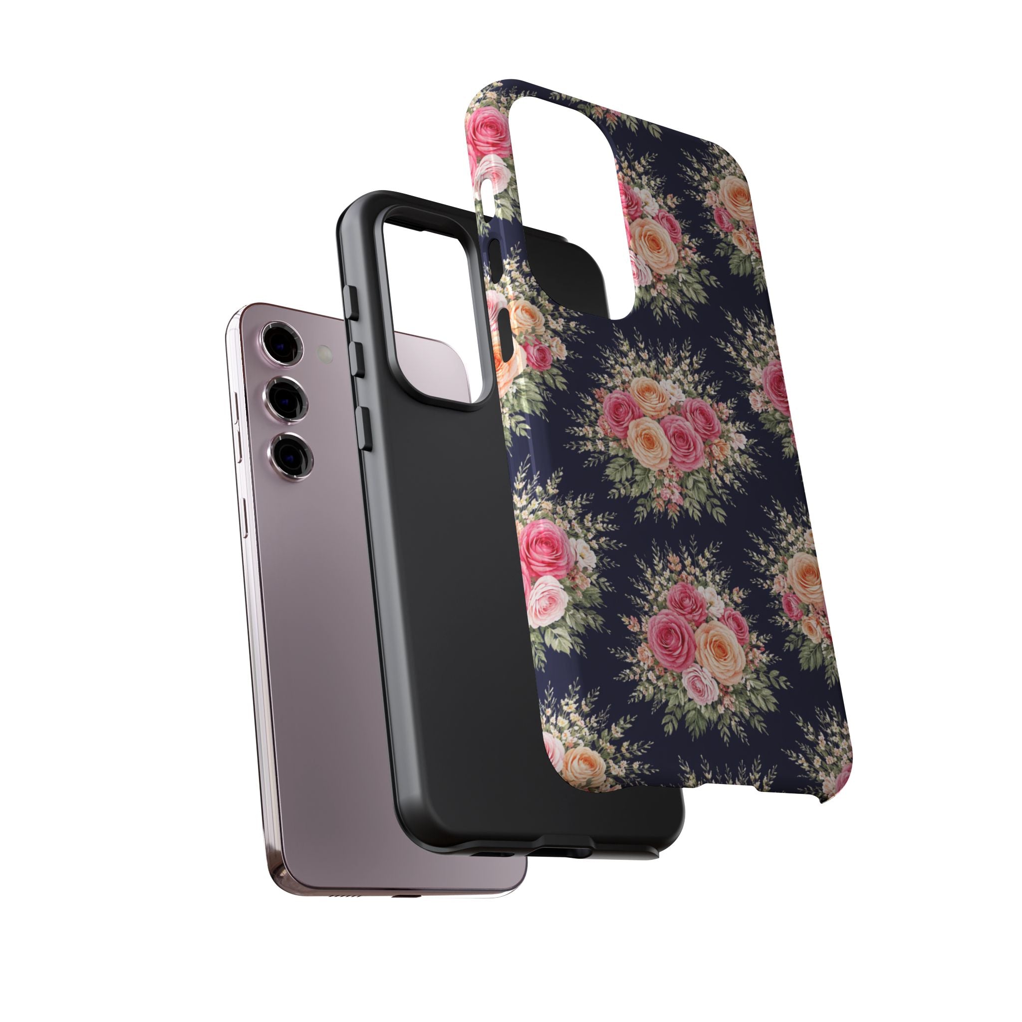 Vintage Rose Bouquet Phone Case | Floral iPhone Cover