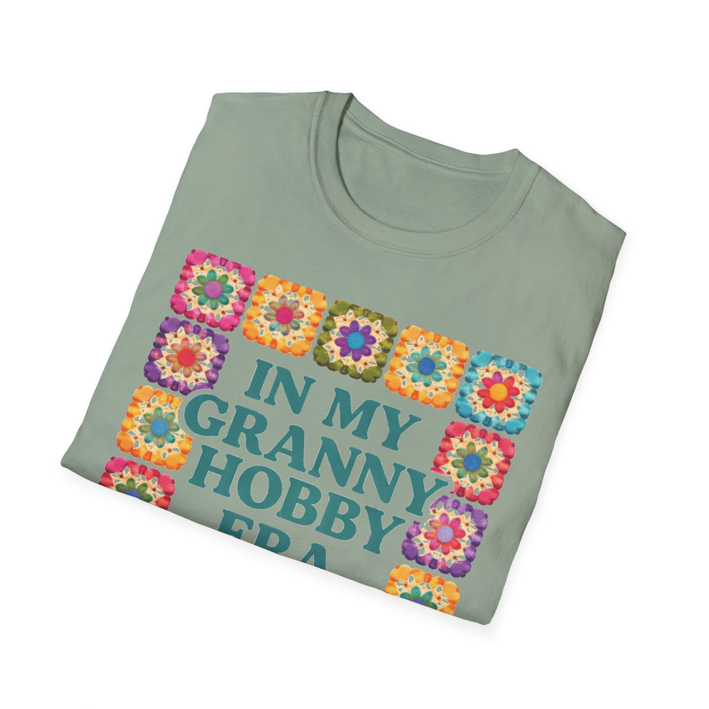 In My Granny Hobby Era Shirt, Crochet Shirt Funny, Yarn Lover Gift, Knitting Crochet Tee, Craft Humor Shirt, Crochet Aesthetic