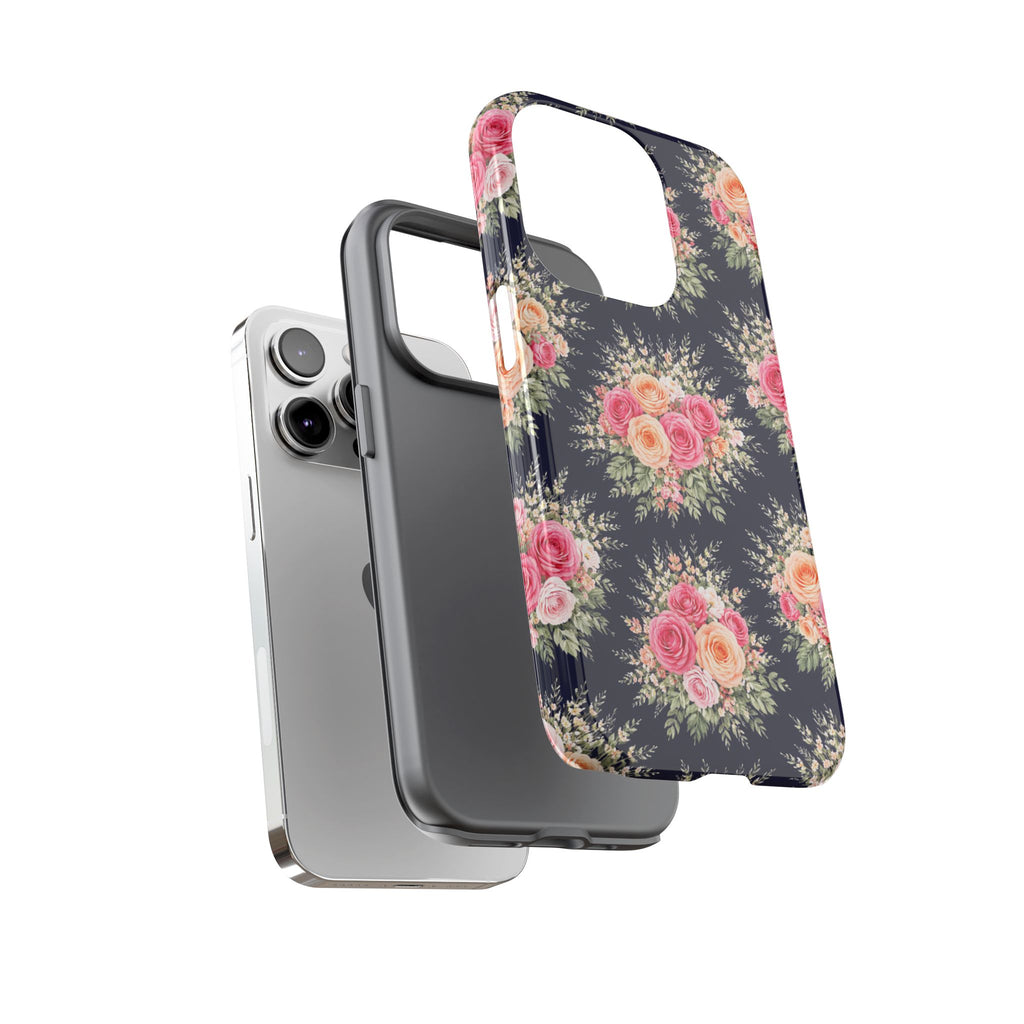 Vintage Rose Bouquet Phone Case | Floral iPhone Cover