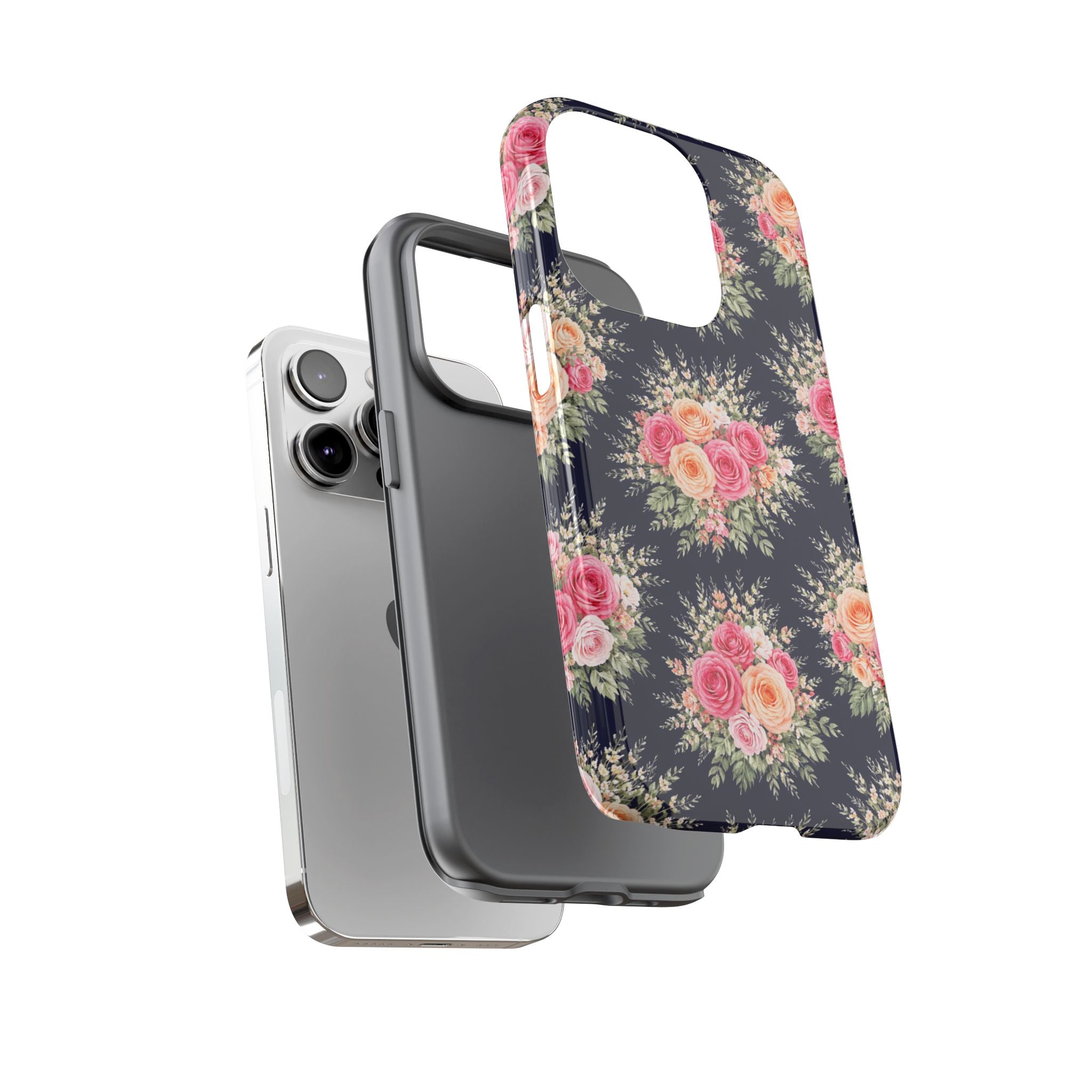 Vintage Rose Bouquet Phone Case | Floral iPhone Cover