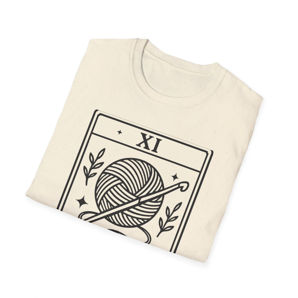 The Crocheter T-Shirt | Yarn Ball & Hook Illustration, Crochet Lover Tee