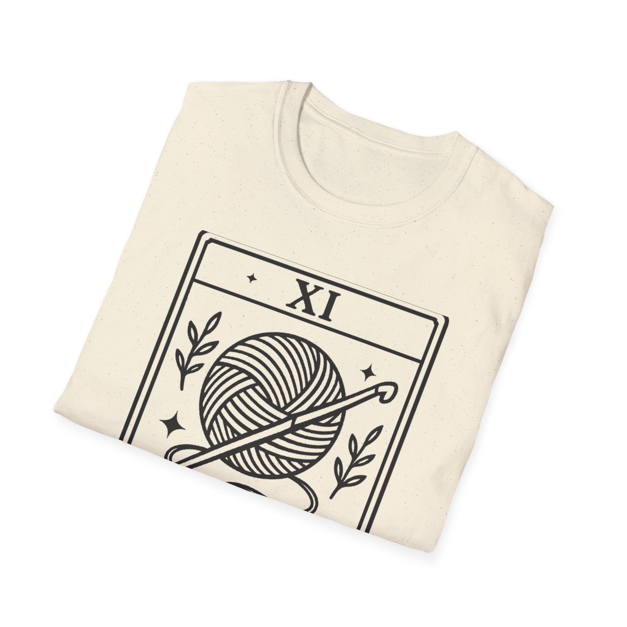 The Crocheter T-Shirt | Yarn Ball & Hook Illustration, Crochet Lover Tee