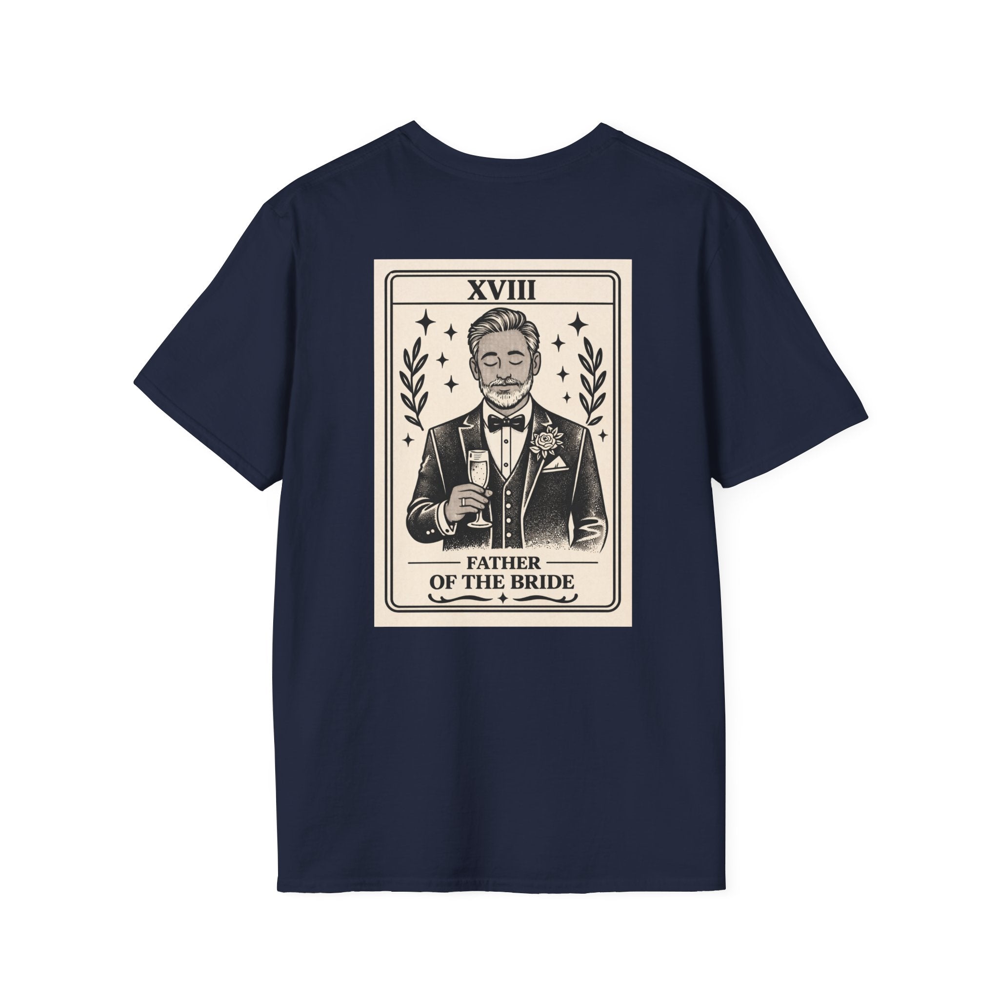 Father of the Bride Tarot Card T-Shirt | Wedding Party Tee