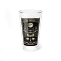 The Trucker tarot card design Mixing Glass | 16oz