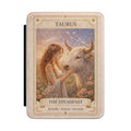 Taurus Zodiac Tarot Illustration Kindle Case | The Steadfast Astrological Cover