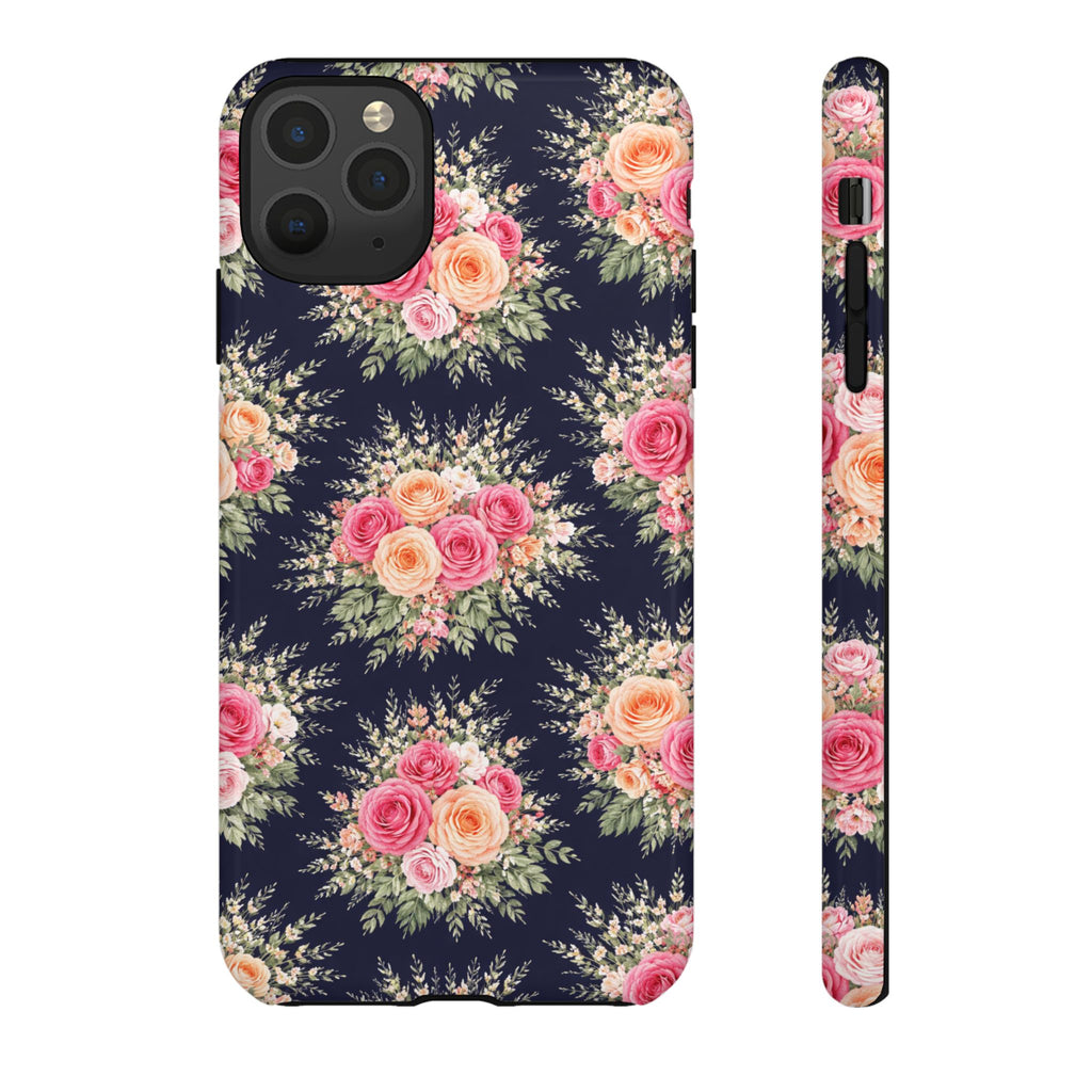 Vintage Rose Bouquet Phone Case | Floral iPhone Cover
