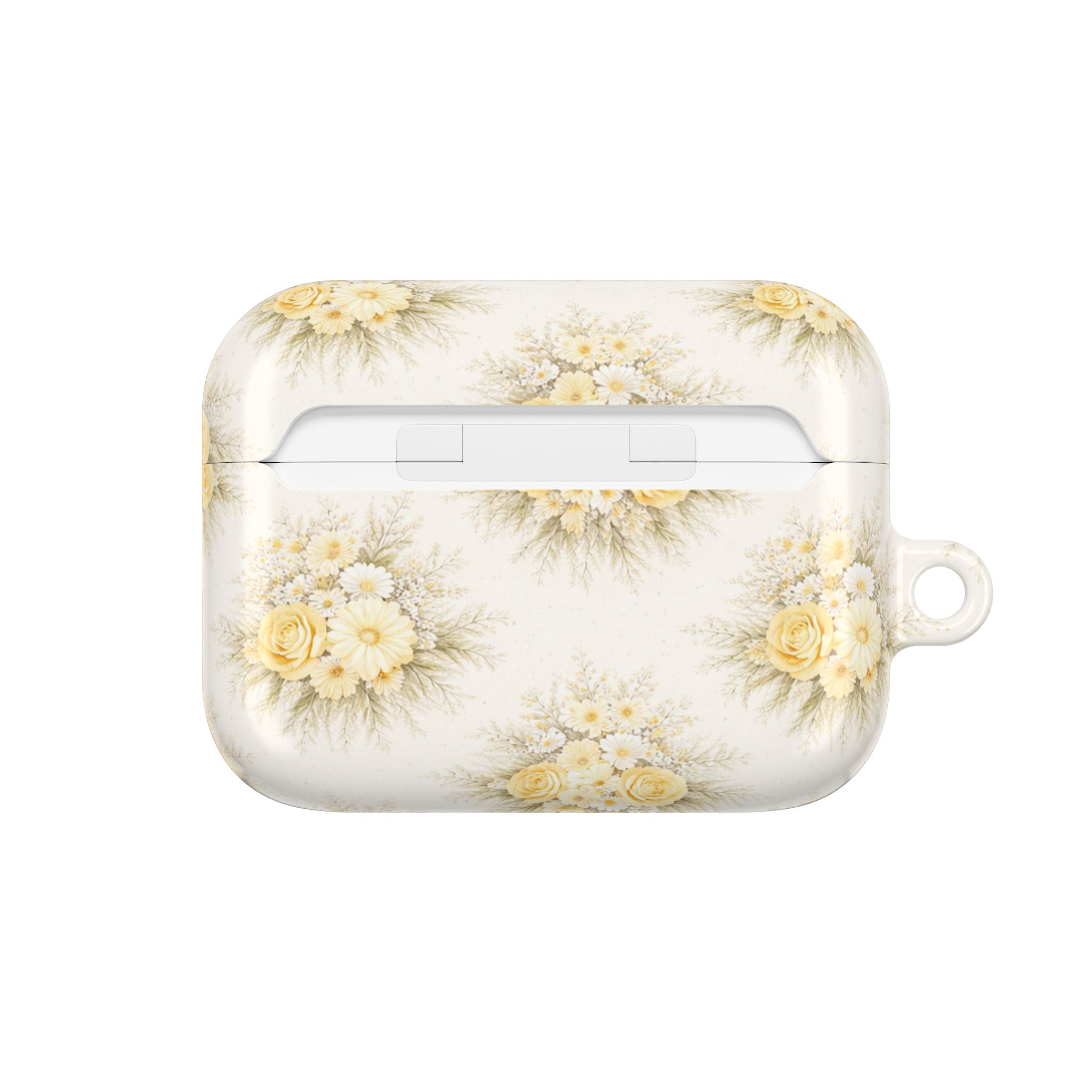 Yellow Rose Bouquet AirPod Case | Vintage Floral Pattern