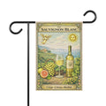 Sauvignon Blanc Wine Garden Banner | Citrus Vineyard House Flag