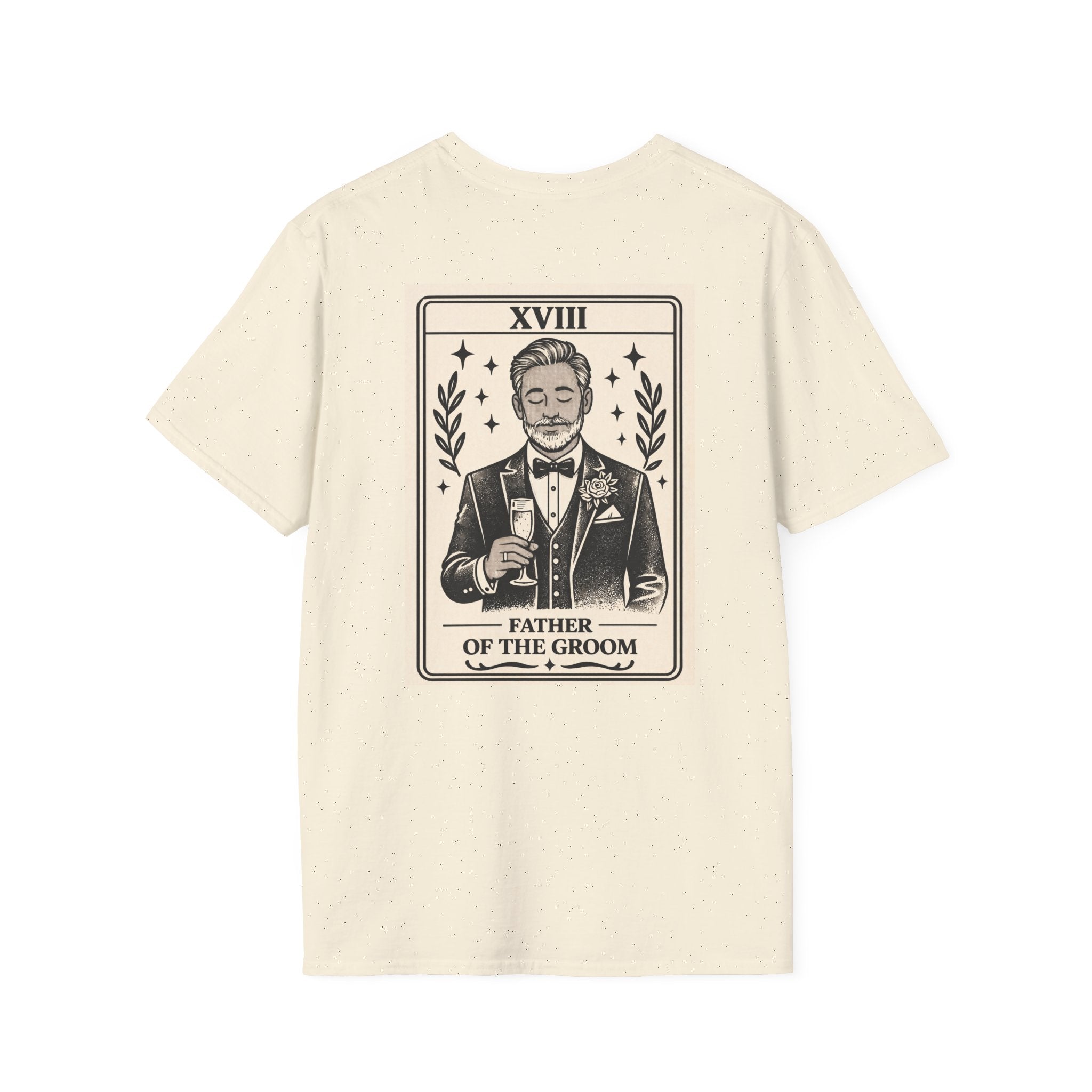 Father of the Groom T-Shirt | Tarot Card Illustration, Wedding Party Shirt