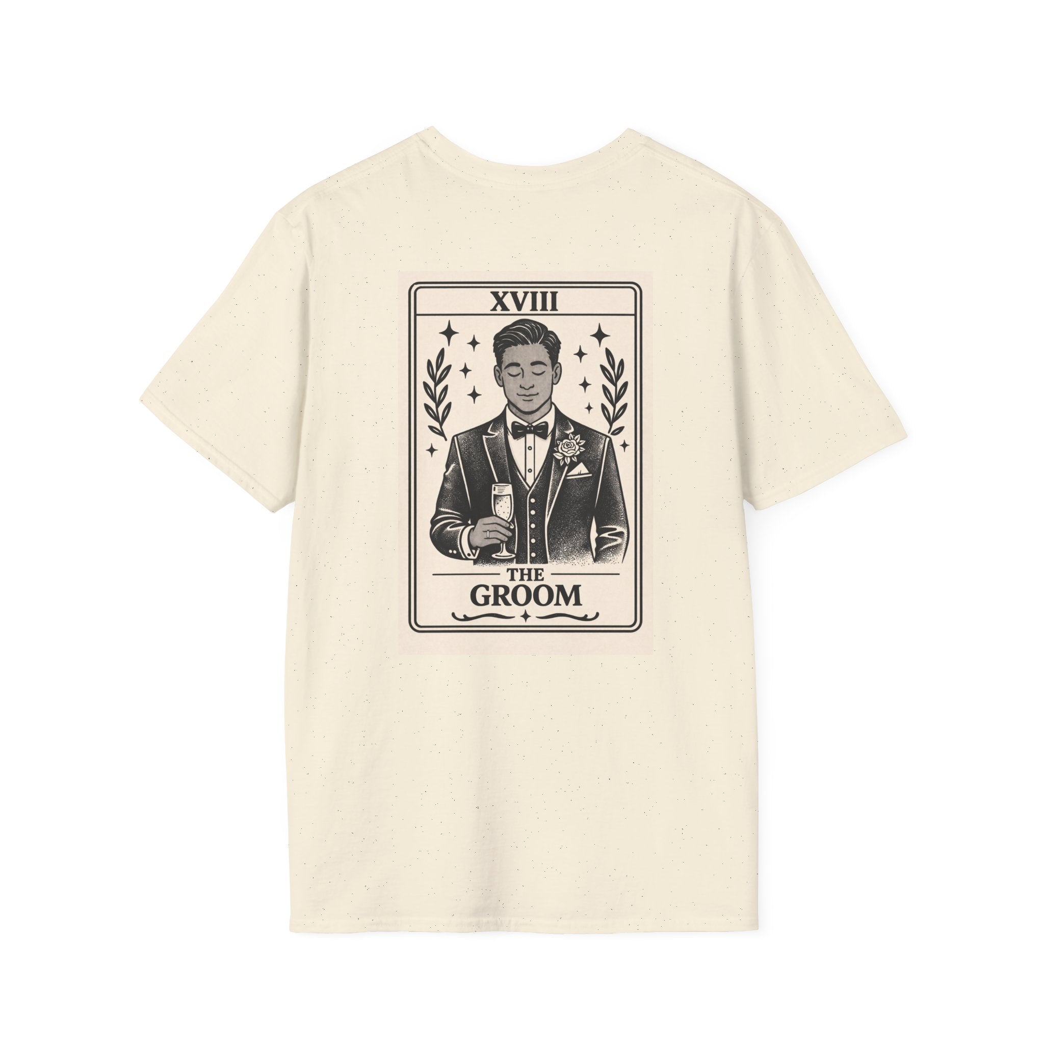 The Groom Tarot Card T-Shirt | Groom Illustration, Wedding Theme