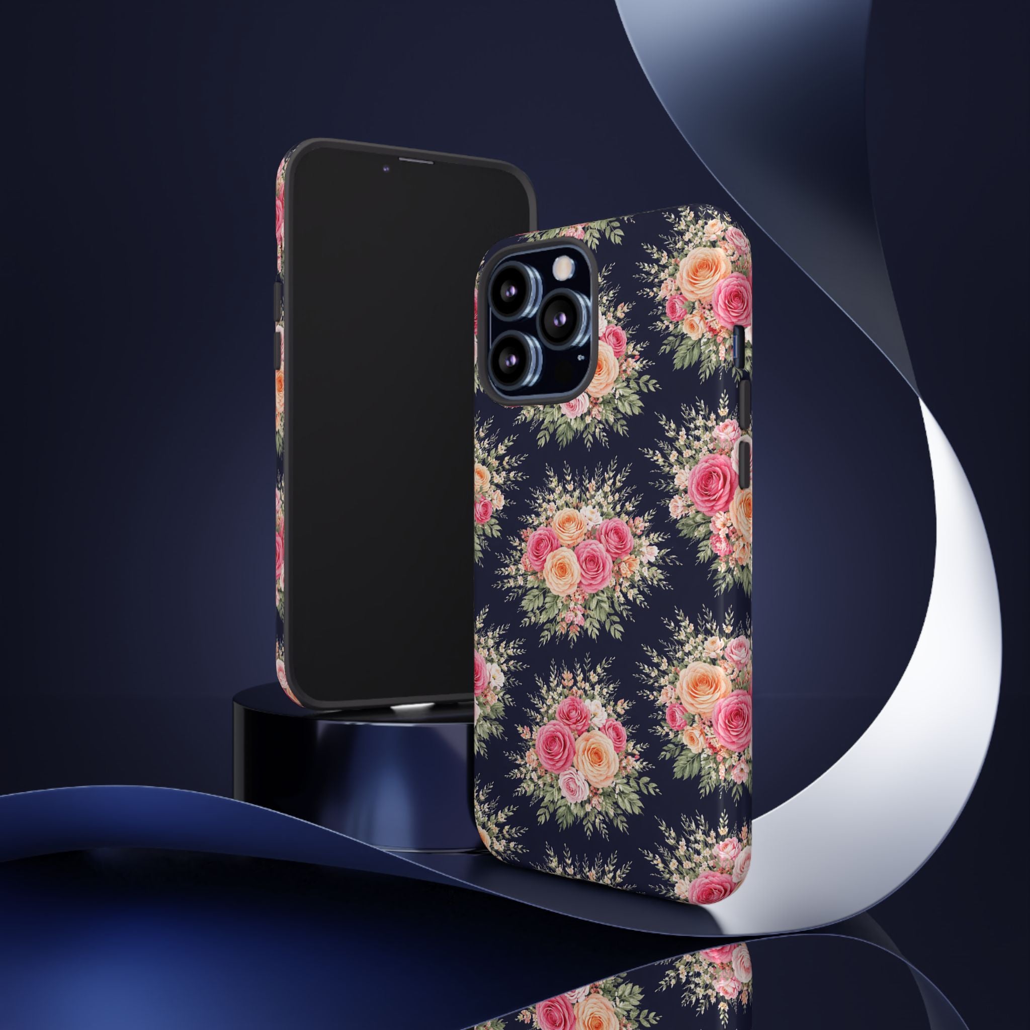 Vintage Rose Bouquet Phone Case | Floral iPhone Cover