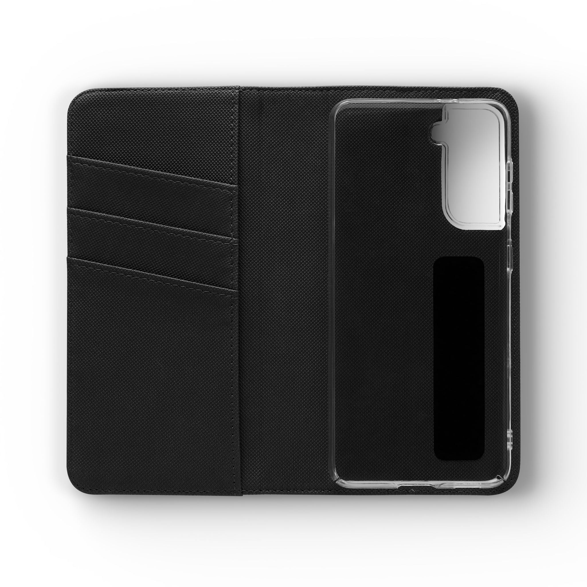 Blueberry Watercolor Pattern Flip Case | Phone Wallet, Card Slots