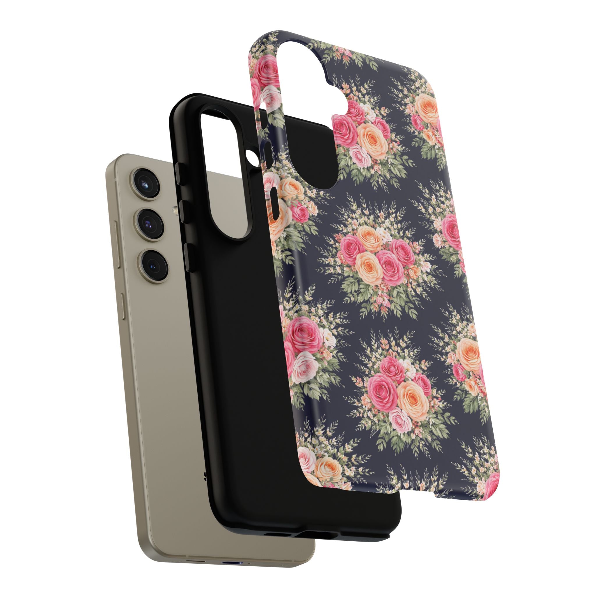 Vintage Rose Bouquet Phone Case | Floral iPhone Cover