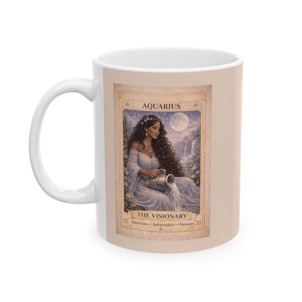 Aquarius Coffee Mug - Aquarius Zodiac Mug - Astrology Mug - Aquarius Gift - Horoscope Mug - Zodiac Coffee Mug - Aquarius Birthday Gift
