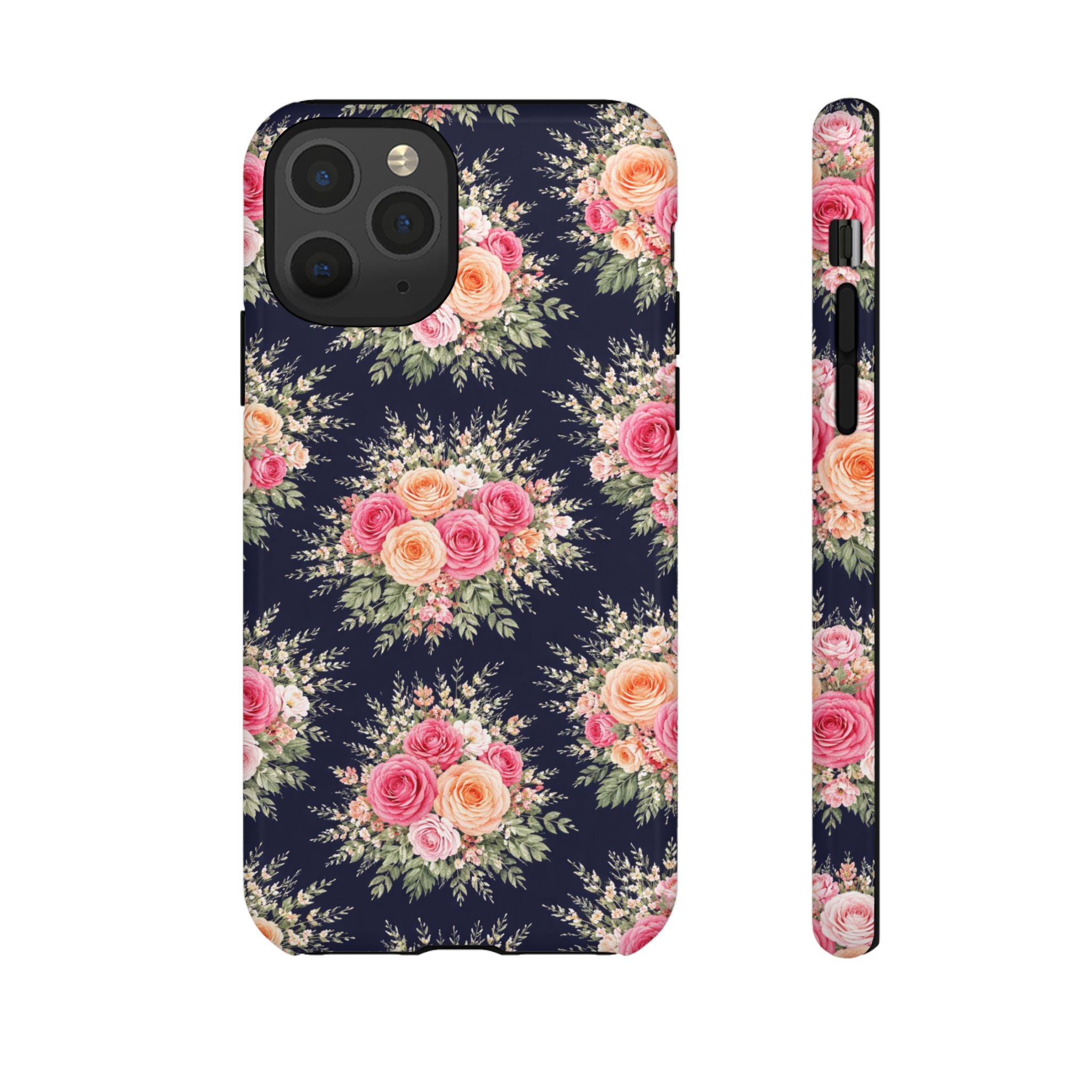 Vintage Rose Bouquet Phone Case | Floral iPhone Cover