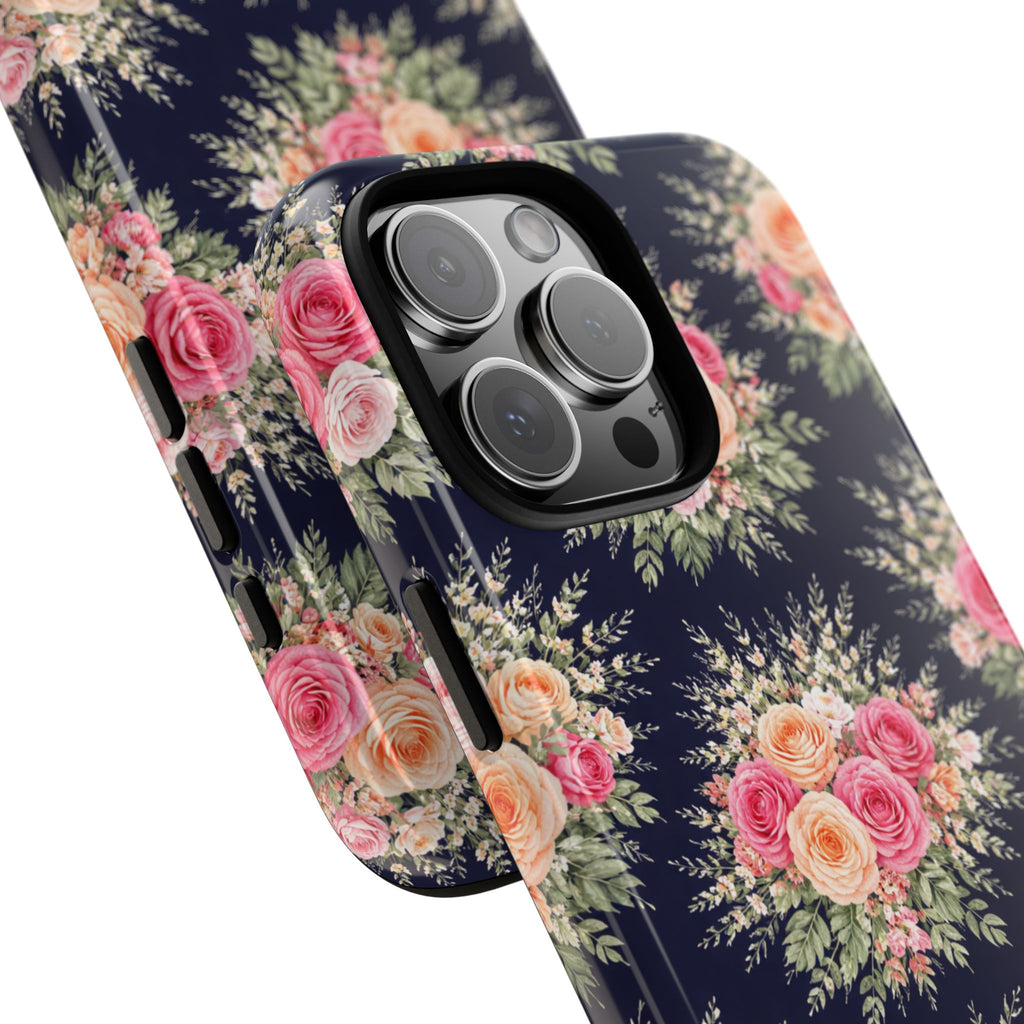 Vintage Rose Bouquet Phone Case | Floral iPhone Cover