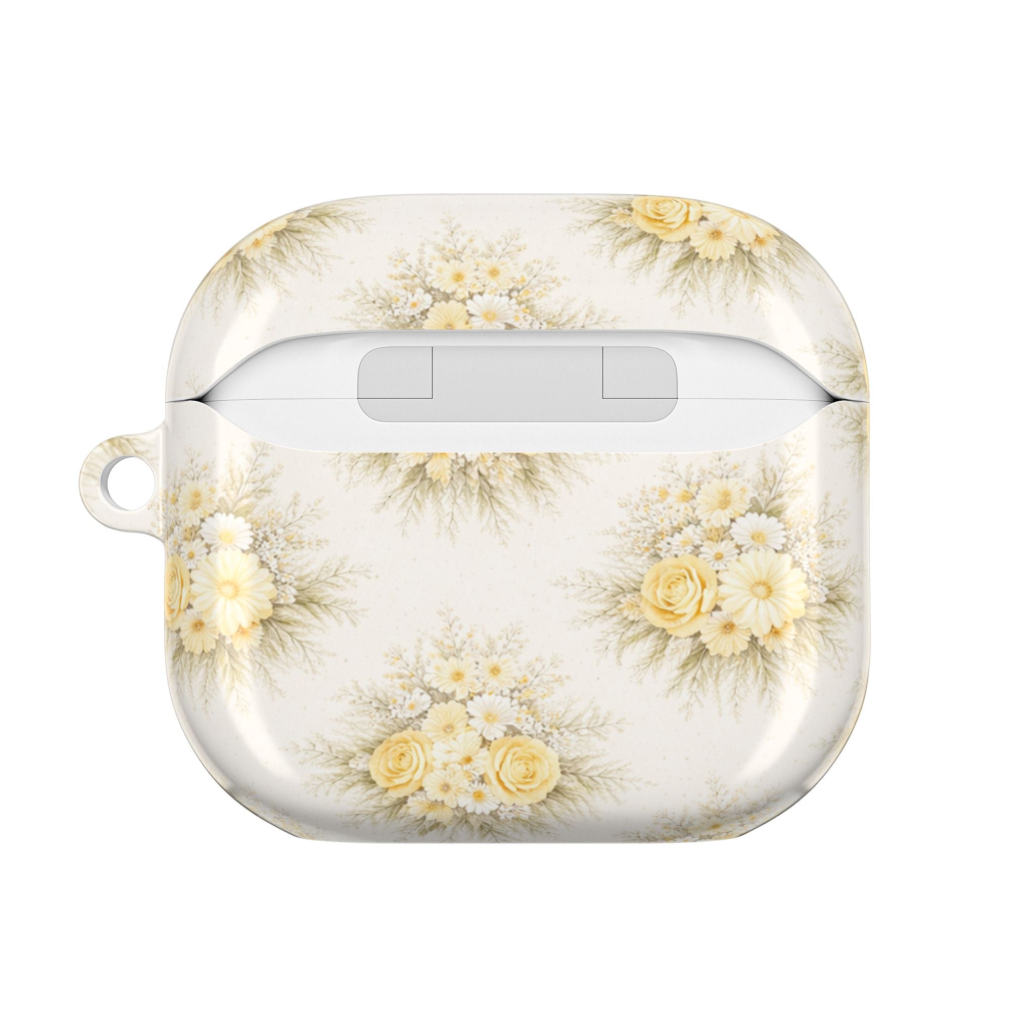 Yellow Rose Bouquet AirPod Case | Vintage Floral Pattern