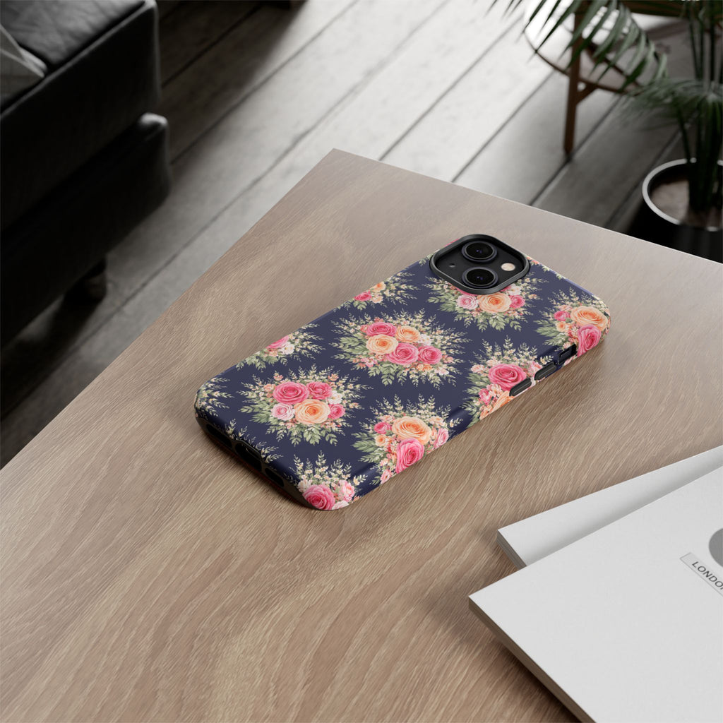 Vintage Rose Bouquet Phone Case | Floral iPhone Cover