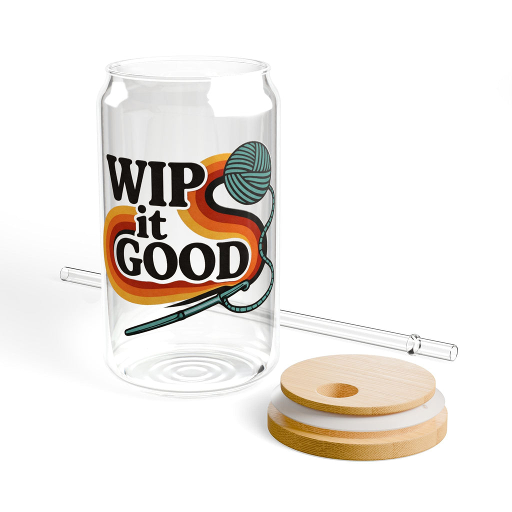 Wip It Good Sipper Glass | 16oz