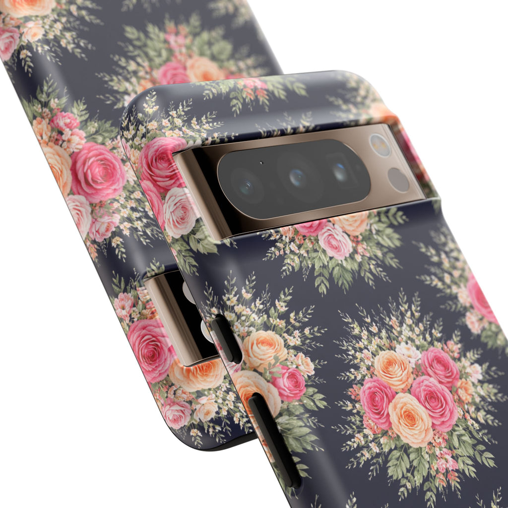 Vintage Rose Bouquet Phone Case | Floral iPhone Cover