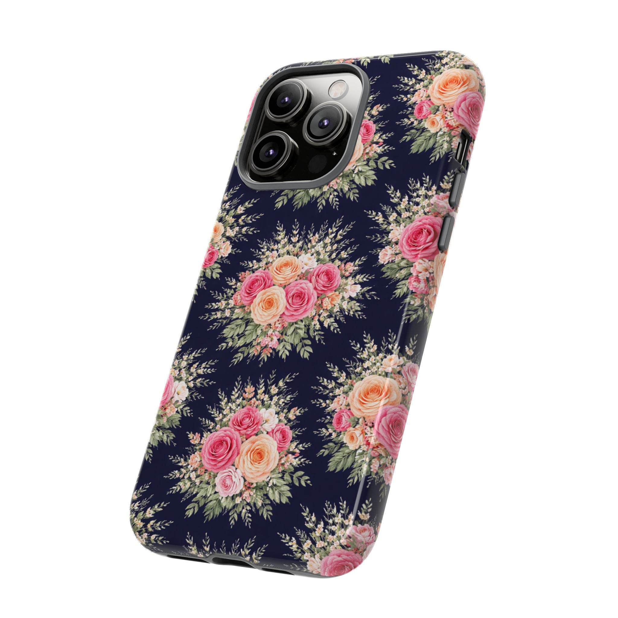 Vintage Rose Bouquet Phone Case | Floral iPhone Cover