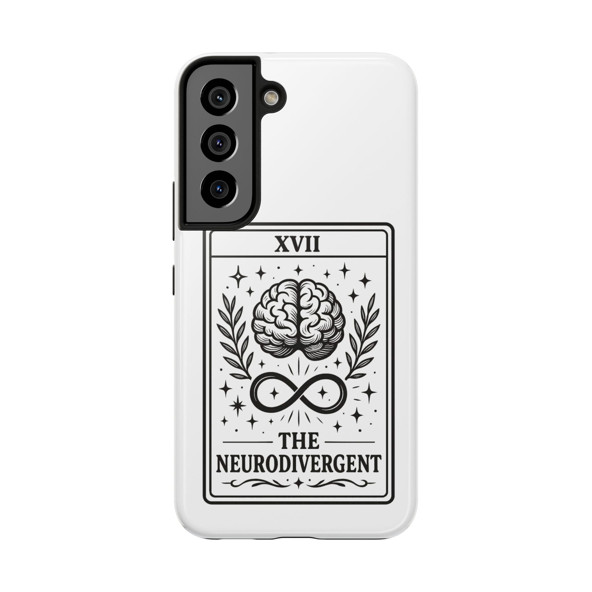 The Neurodivergent Tarot Brain phone case | iPhone Samsung tough case
