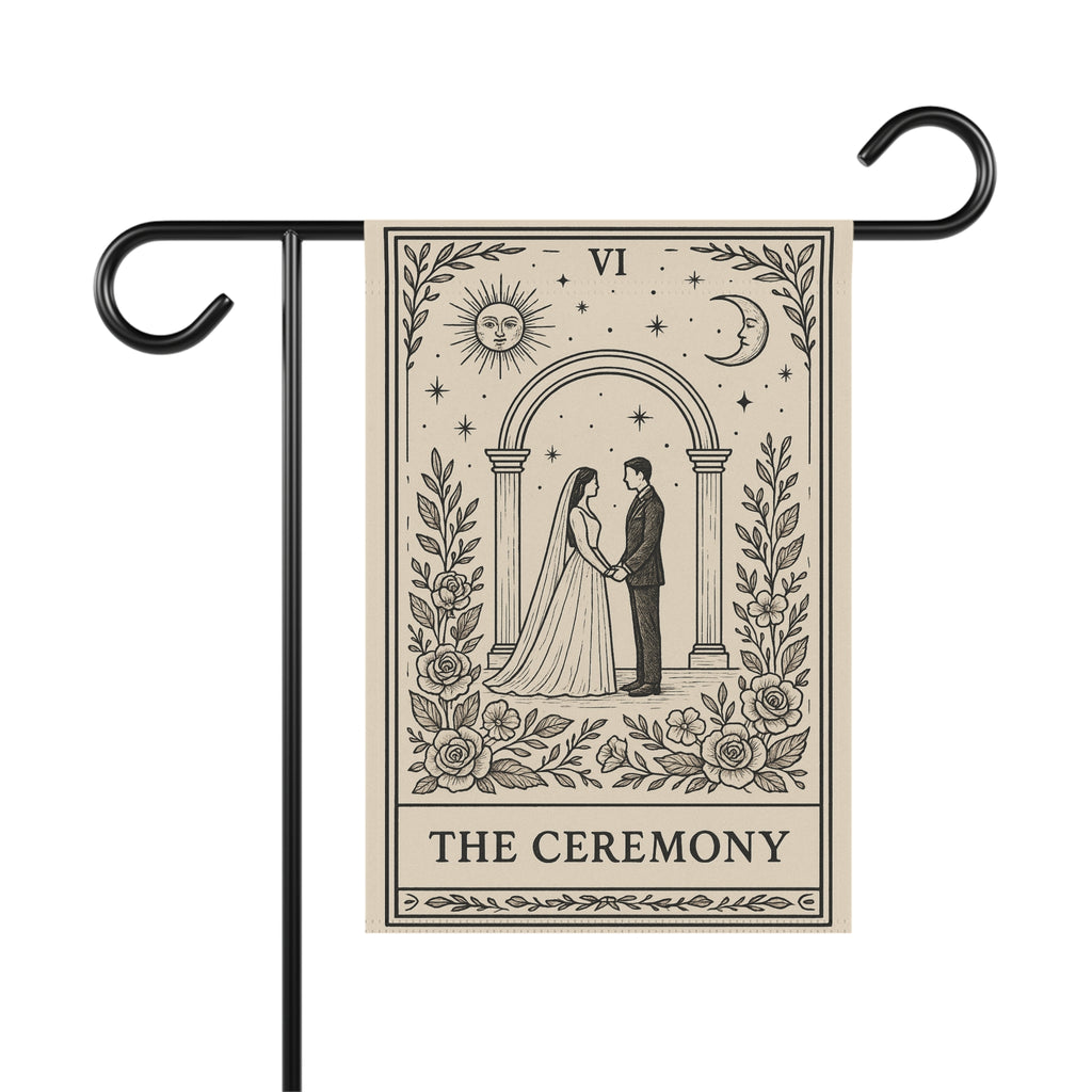 Tarot Style 'The Ceremony' Garden Flag | House Banner