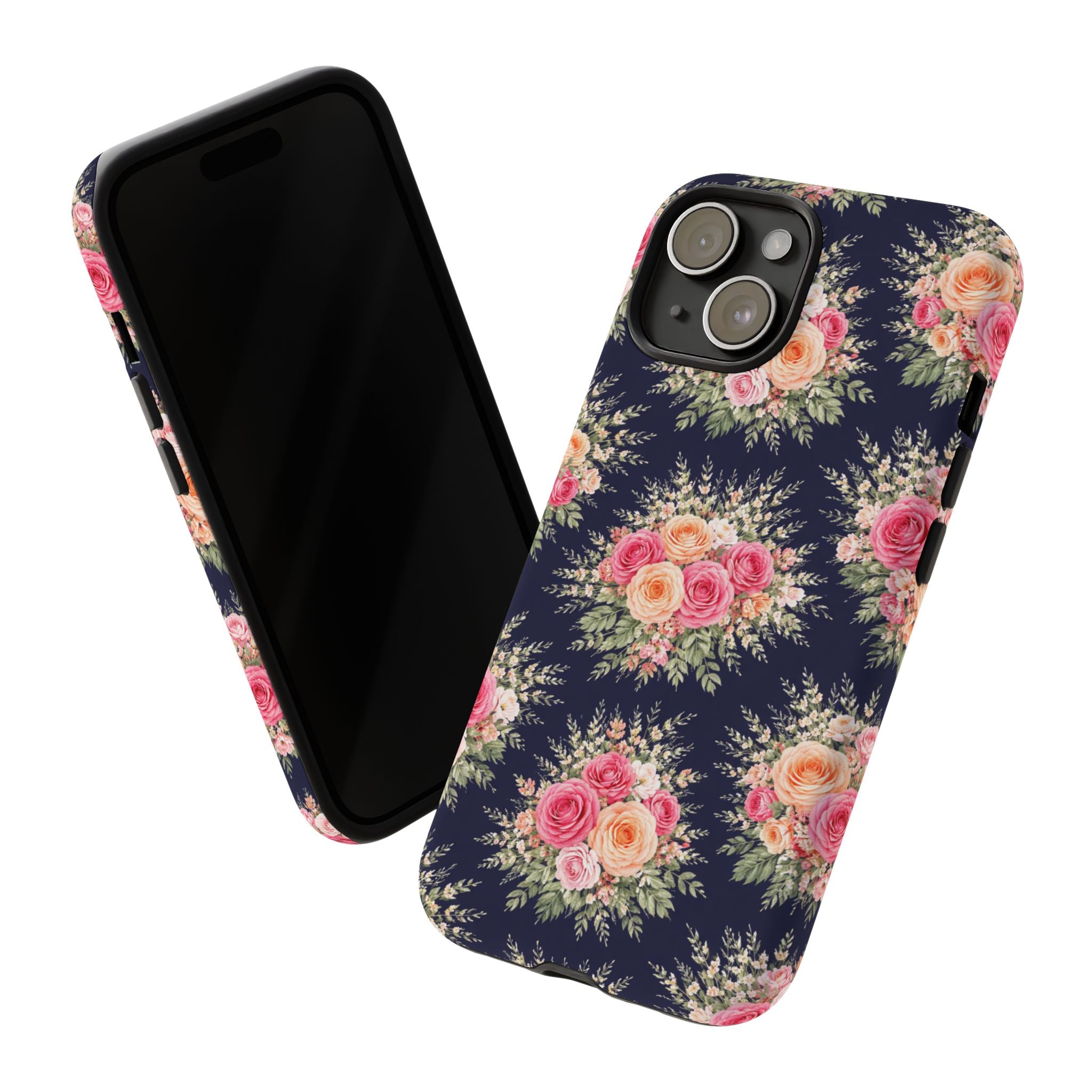 Vintage Rose Bouquet Phone Case | Floral iPhone Cover