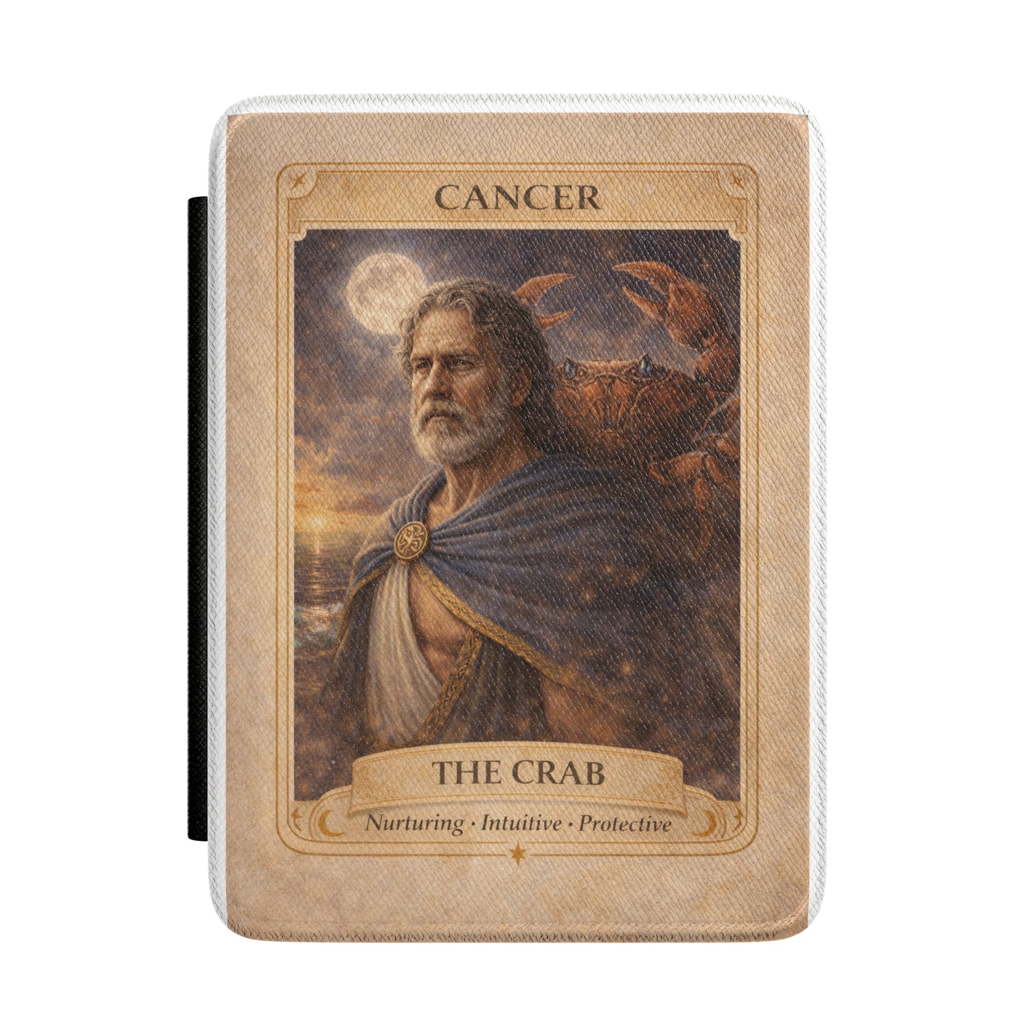 Cancer Zodiac Tarot Illustration Kindle Case | The Crab astrological cover