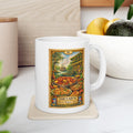 Vintage Cajun Life Mug | Lousianna | Kitchen Art Ceramic