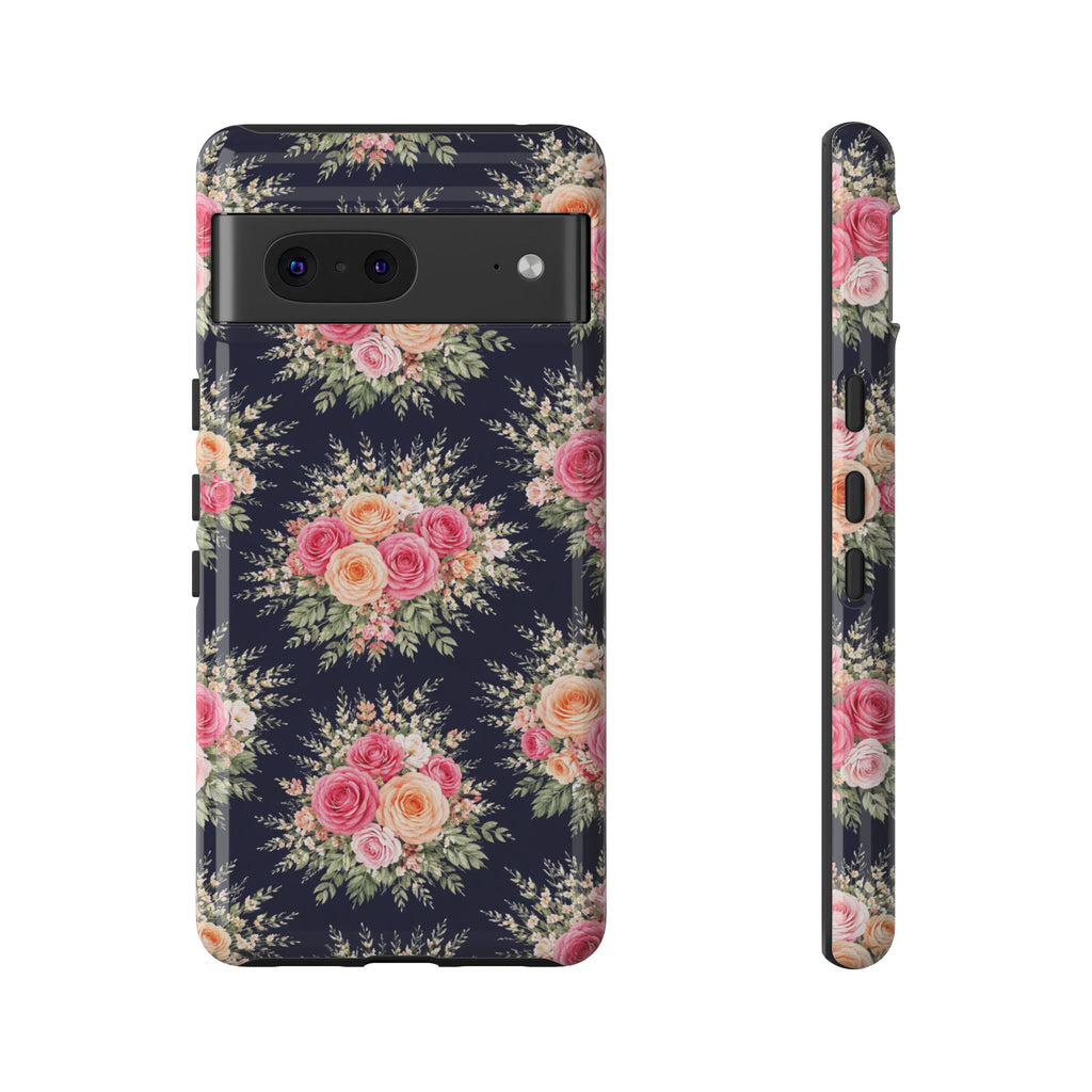 Vintage Rose Bouquet Phone Case | Floral iPhone Cover