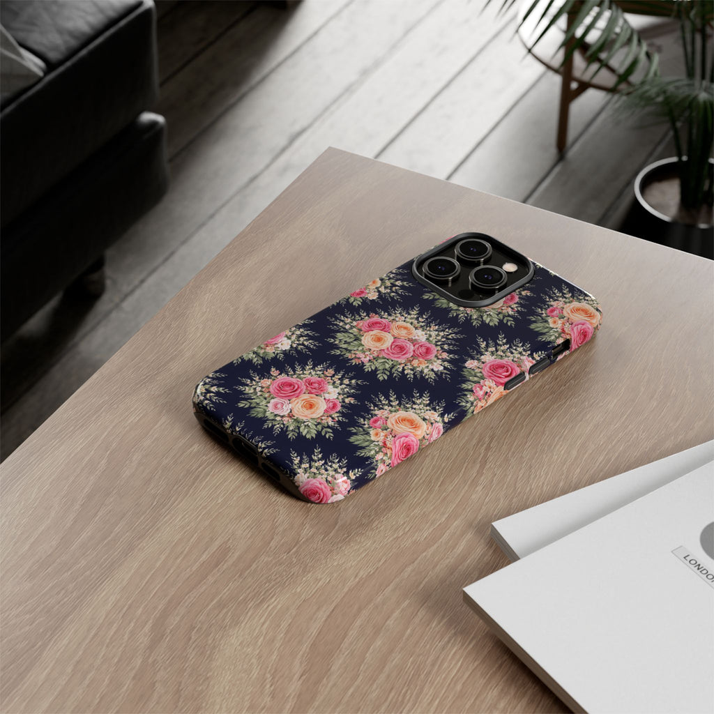 Vintage Rose Bouquet Phone Case | Floral iPhone Cover