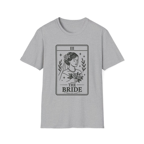 Bride Shirt Tarot Card, Bridal Shirt, Bride to Be Gift, Bachelorette Shirt, Wedding Shirt, Bridal Shower Gift, Bride Aesthetic Tee