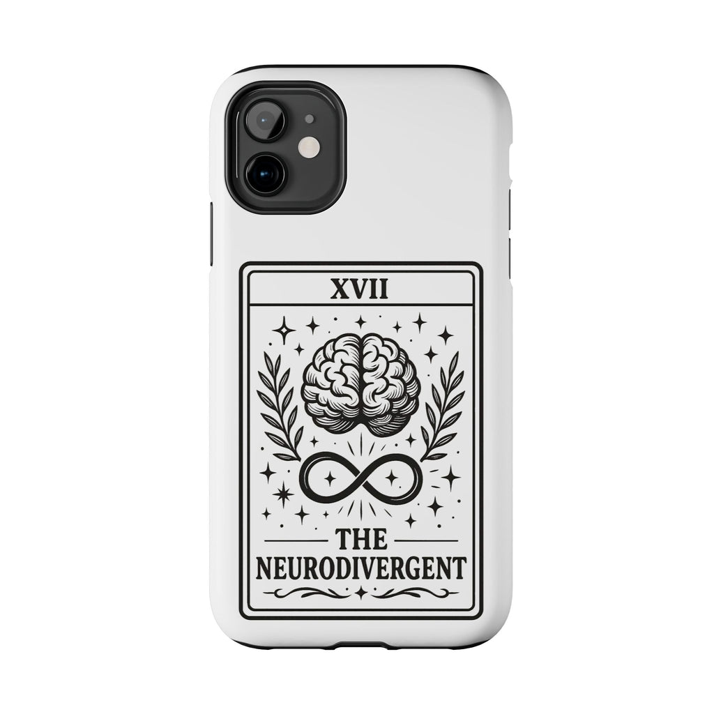 The Neurodivergent Tarot Brain phone case | iPhone Samsung tough case