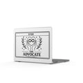 The Advocate Tarot Style Infinity Heart MacBook Case | Matte Laptop Case