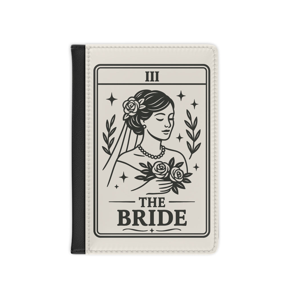 The Bride tarot bride illustration Passport Cover | wedding travel accessory