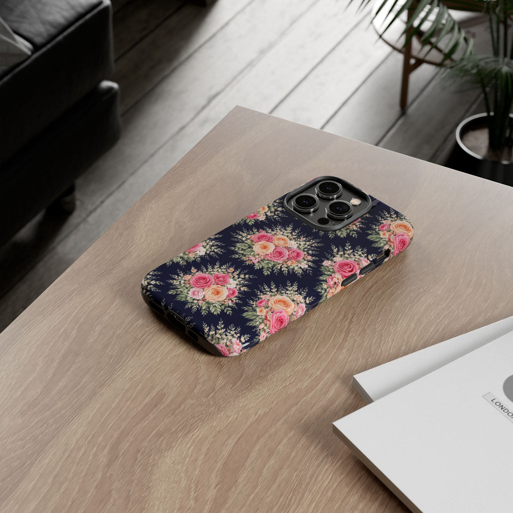 Vintage Rose Bouquet Phone Case | Floral iPhone Cover