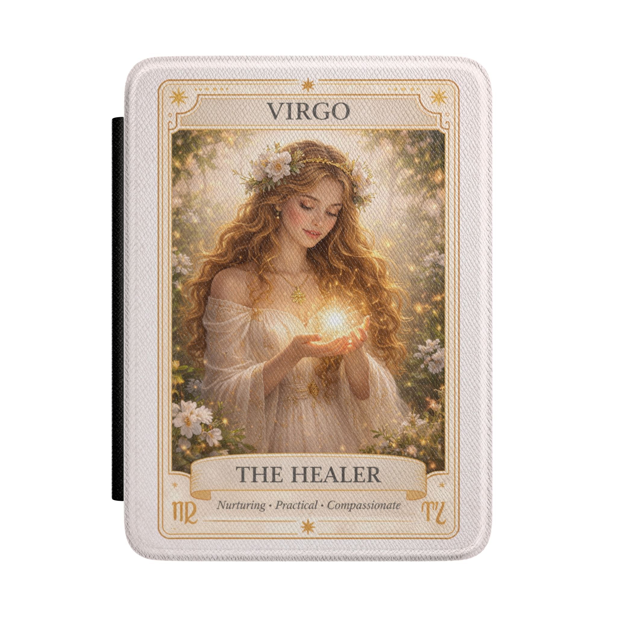 Virgo The Healer Kindle Case | Zodiac Astrology Kindle Cover