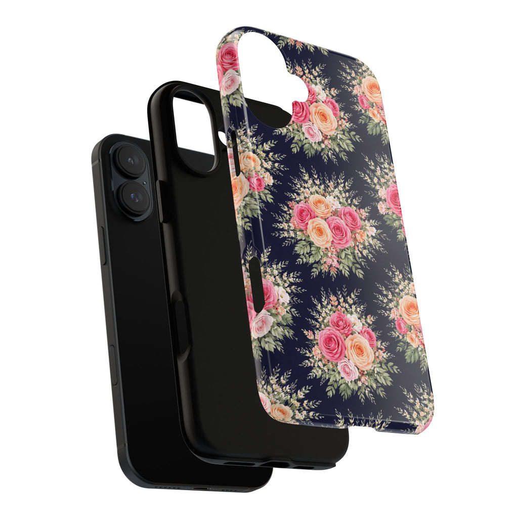 Vintage Rose Bouquet Phone Case | Floral iPhone Cover