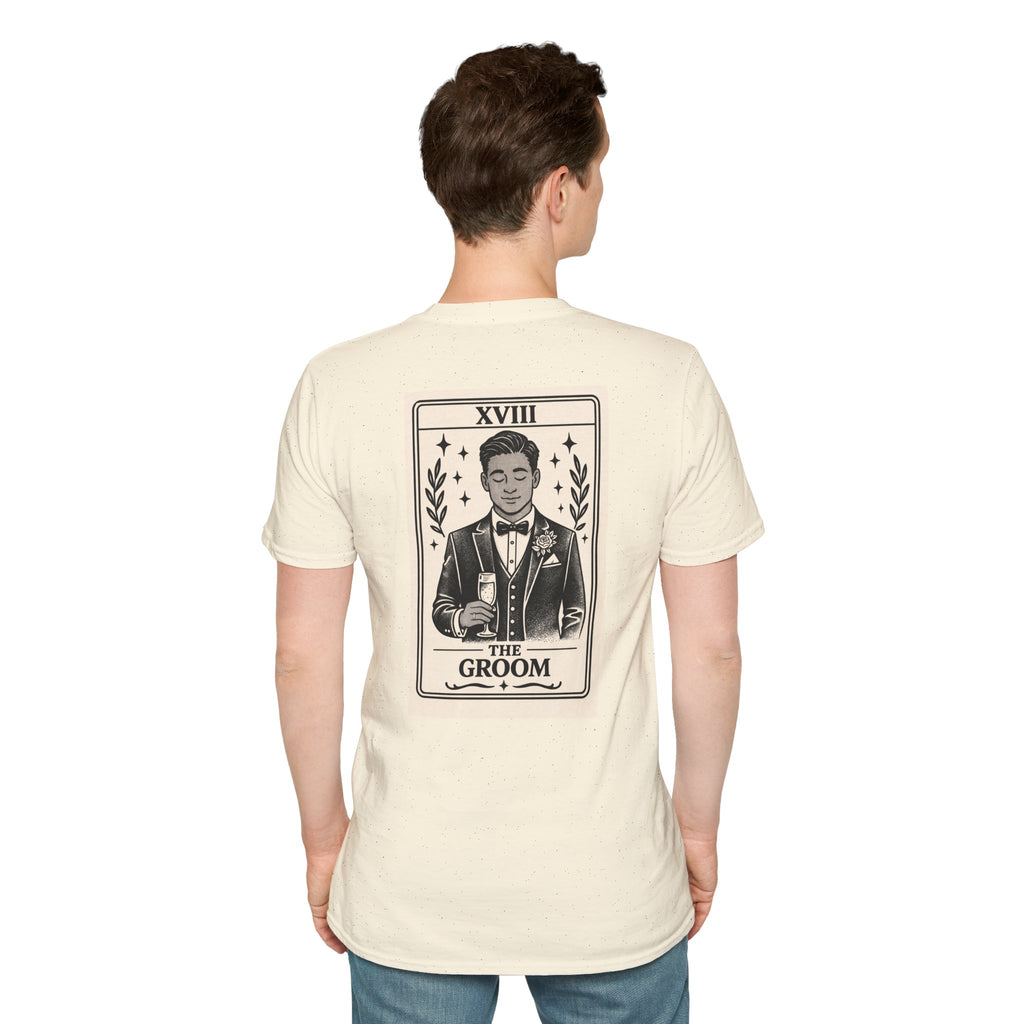 The Groom Tarot Card T-Shirt | Groom Illustration, Wedding Theme