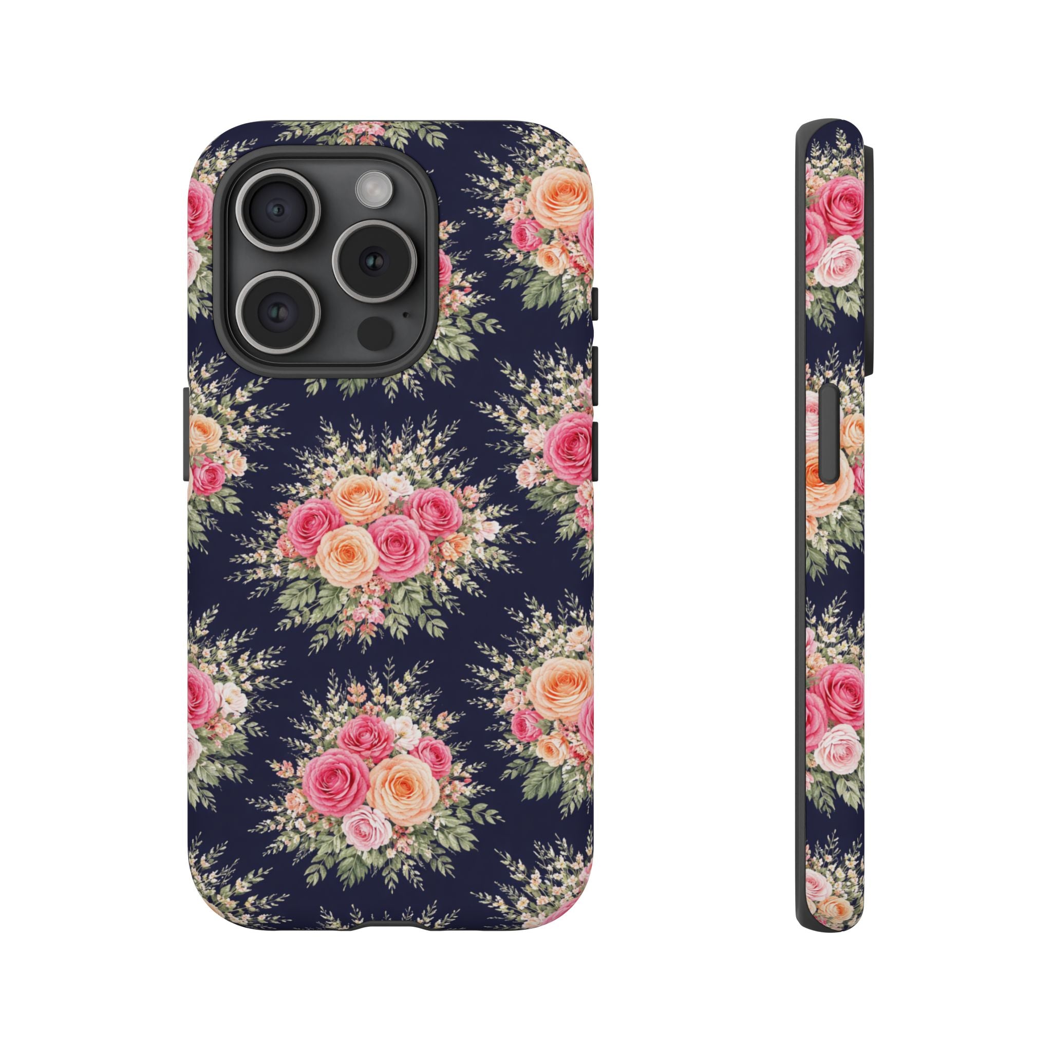 Vintage Rose Bouquet Phone Case | Floral iPhone Cover