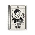 Mother of the Bride Spiral Notebook | Tarot Card Style Ruled Journal