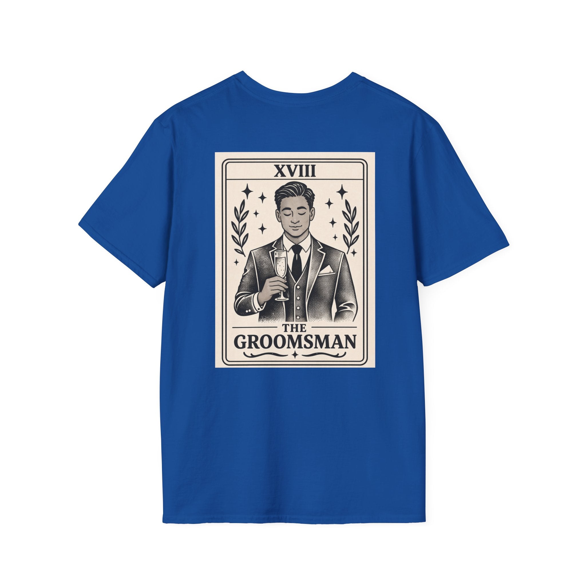 The Groomsman T-Shirt | Tarot Card Groom Illustration