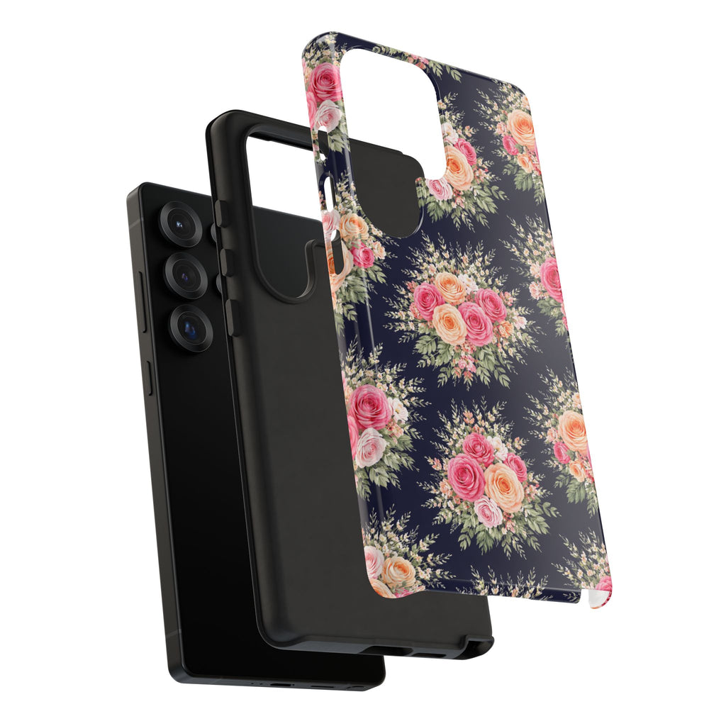 Vintage Rose Bouquet Phone Case | Floral iPhone Cover