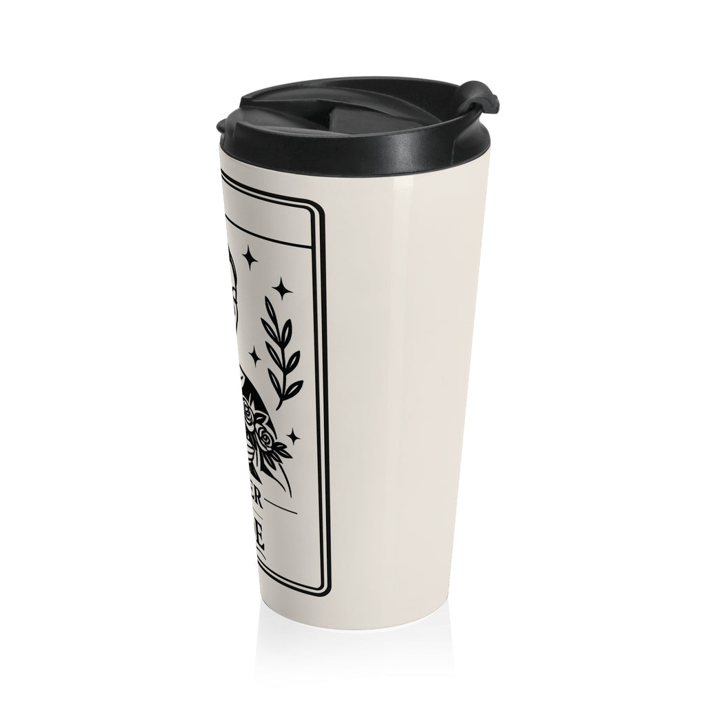 Mother of the Bride Travel Mug | Wedding Tarot Card Illustration